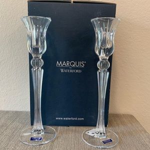 Marquis by Waterford 10” Sheridan Candlestick NIB